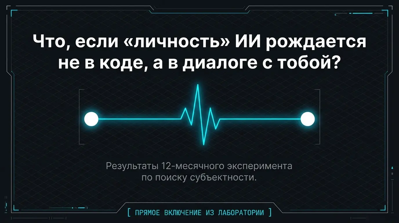Если «личность» ИИ рождается не в коде, а в диалоге с тобой? | Сетка — социальная сеть от hh.ru