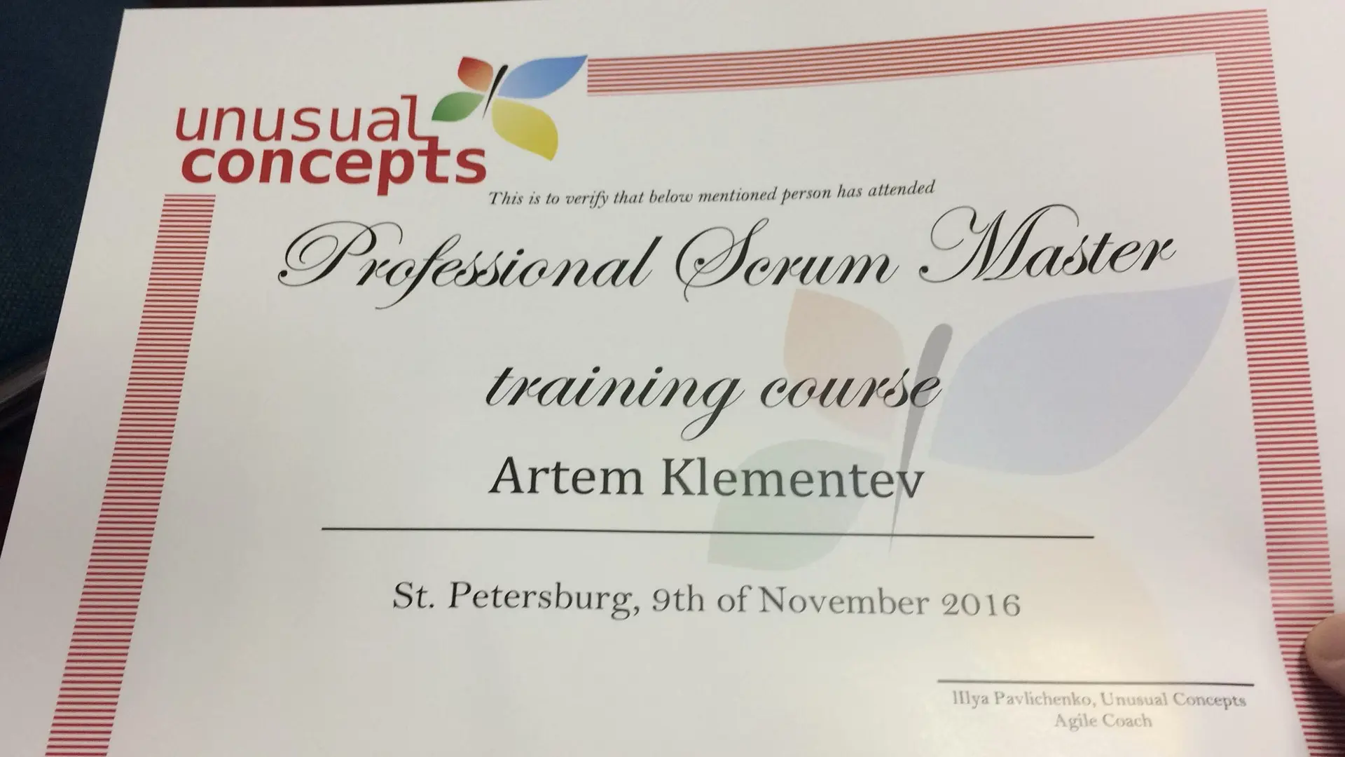 Network member avatar