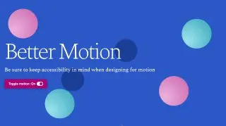 Reduced-motion toggle - Переключатель с уменьшенным движением. Реализован с помощью JS.
https://codepen.io/michellebarker/pen/bGrNjgB | Сетка — социальная сеть от hh.ru