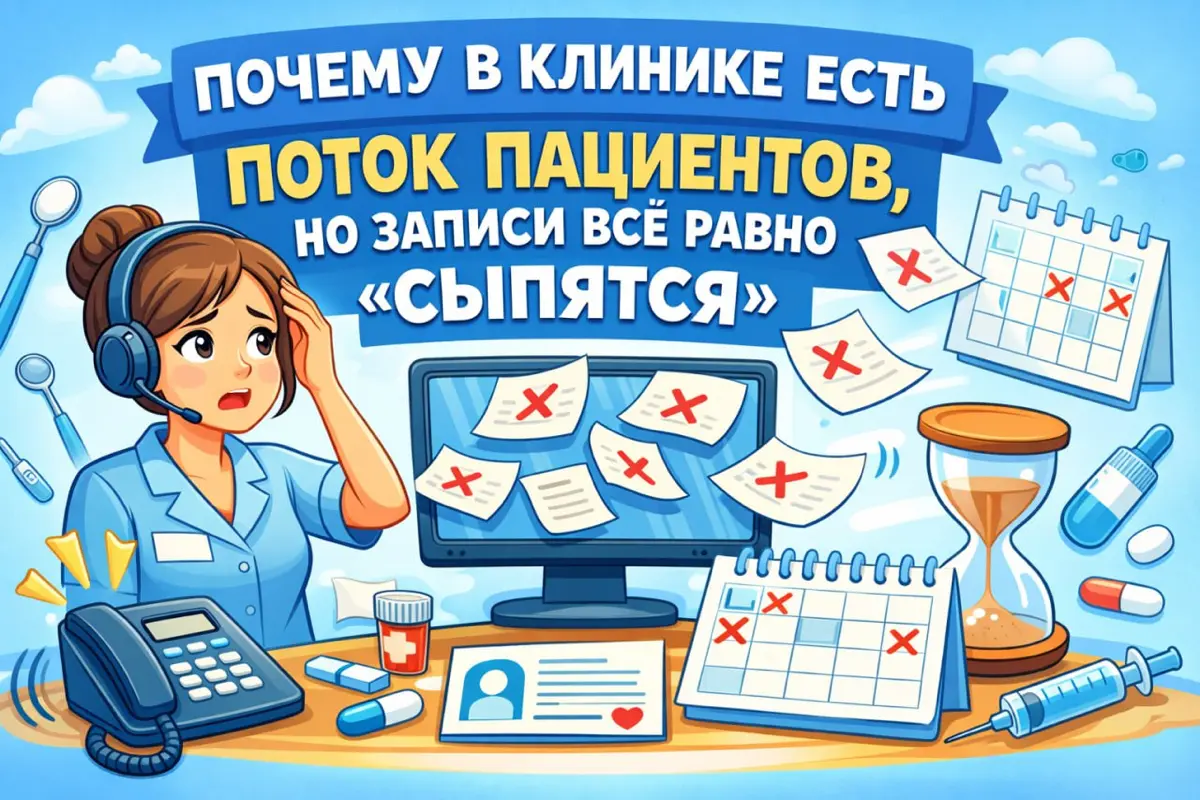 Как навести порядок в записи пациентов без найма | Сетка — социальная сеть от hh.ru