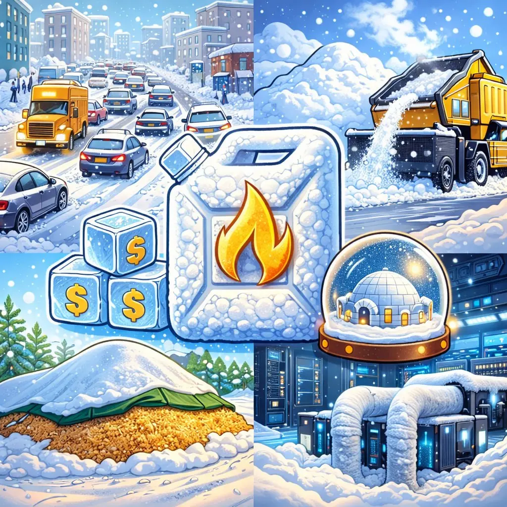 🧊 Снег — баг или фича | Сетка — социальная сеть от hh.ru