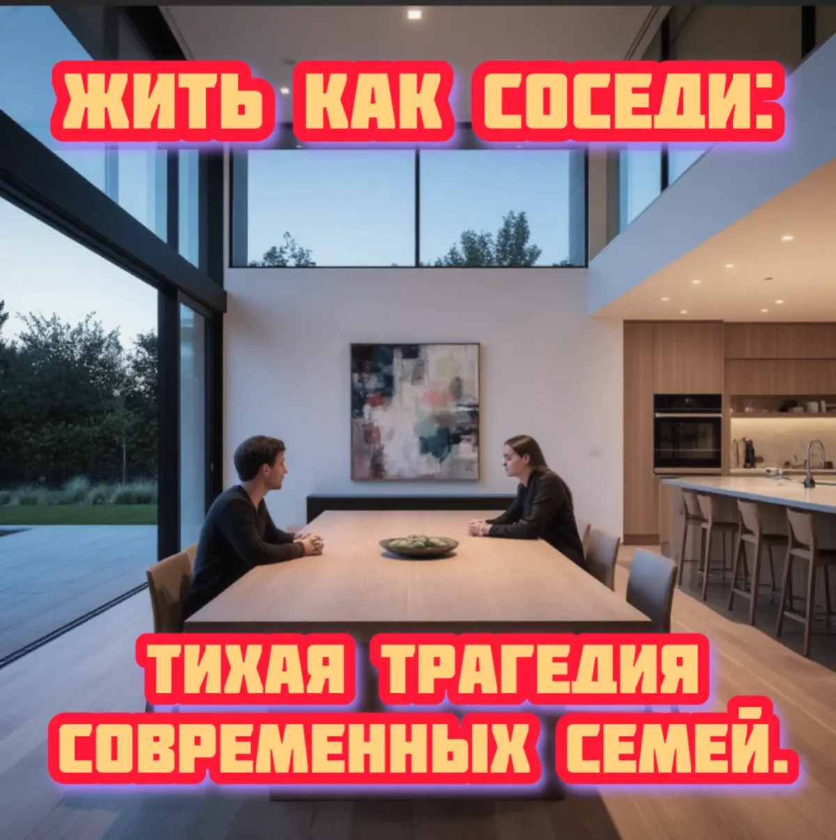 Жить как соседи: тихая трагедия современных семей. | Сетка — социальная сеть от hh.ru