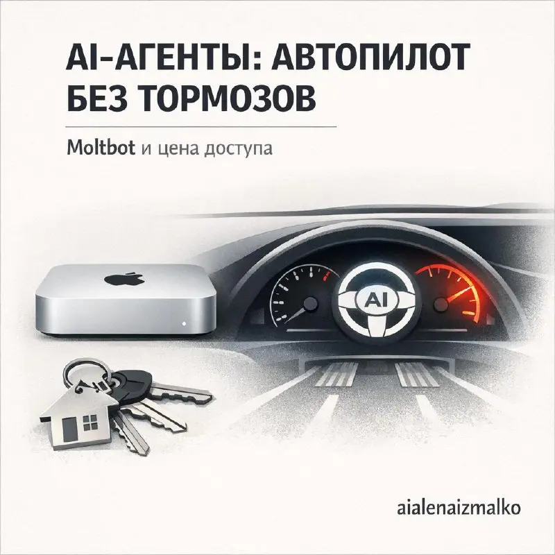Первый настоящий AI-ажиотаж 2026 выглядит так: люди скупают Mac mini, чтобы поставить себе Джарвиса
Имя героя в ленте: Moltbot | Сетка — социальная сеть от hh.ru