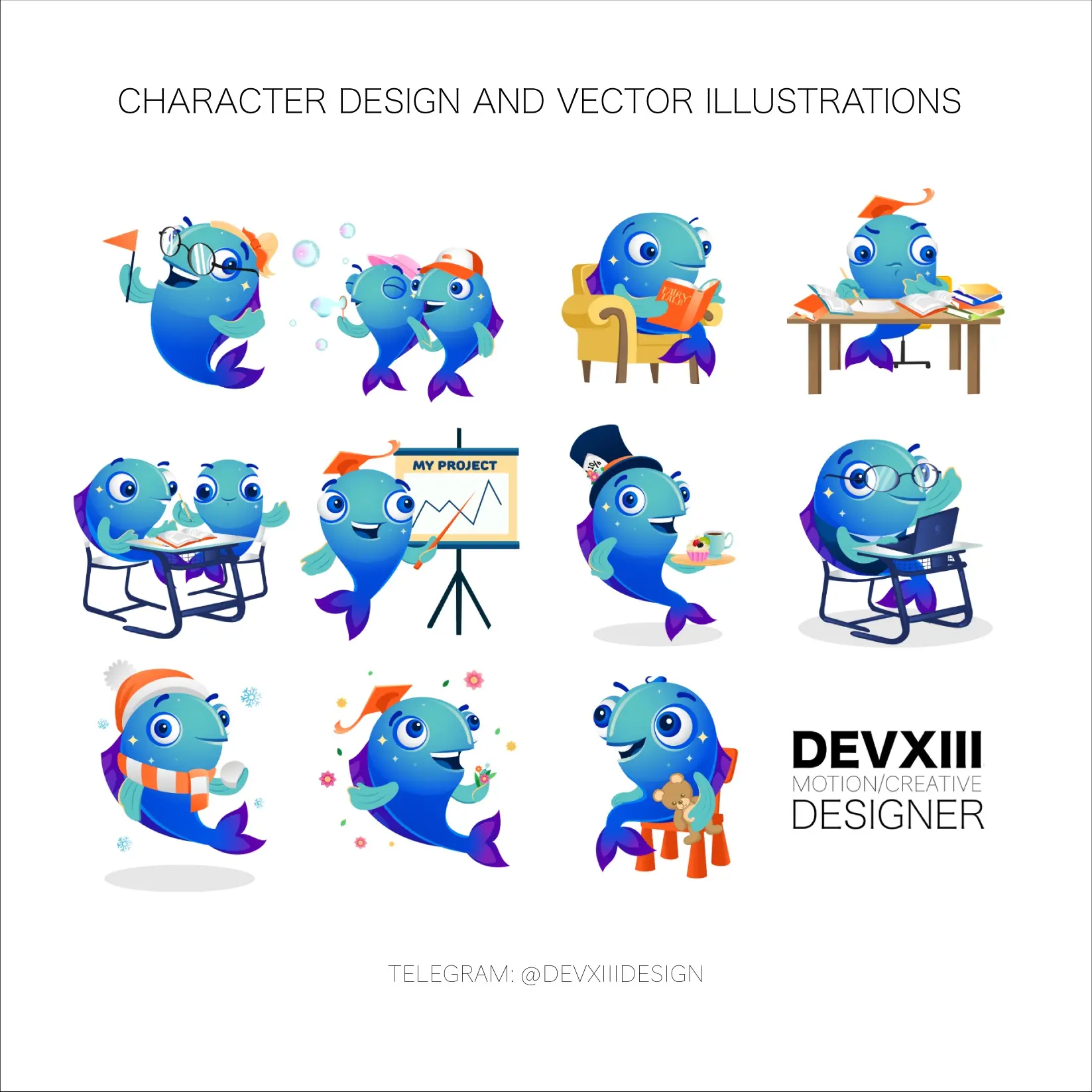 векторные иллюстрации | Сетка — социальная сеть от hh.ru