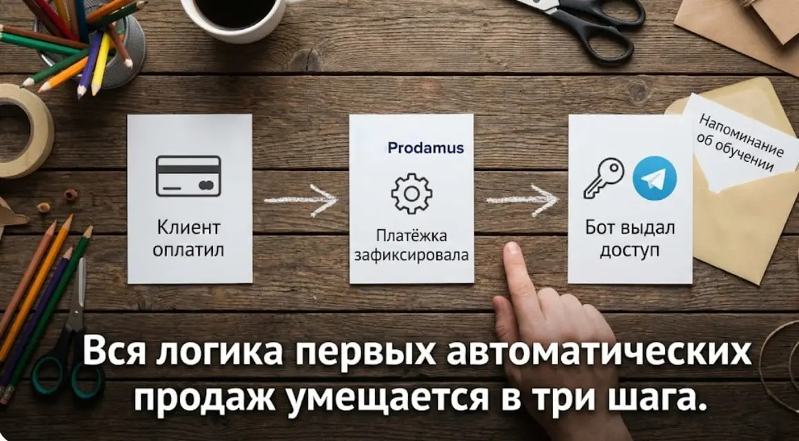 Как запустить первые продажи без паники и ручной рутины
Часто вижу одну и ту же ситуацию:
продукт готов, люди готовы покупать -
а процесс продаж превращается в бесконечные проверки чеков, ссылки вручн... | Сетка — социальная сеть от hh.ru