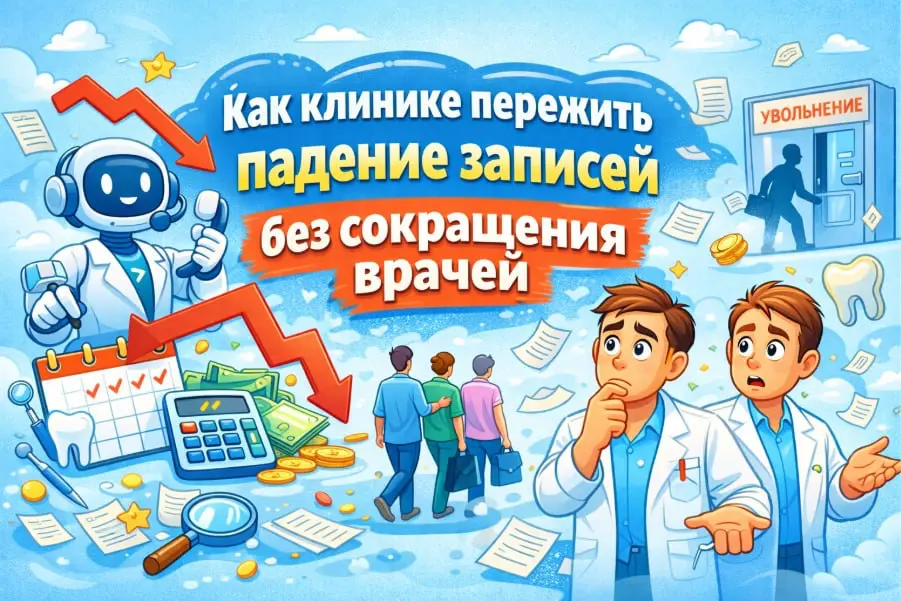 Как клинике пережить падение записей без сокращения врачей | Сетка — социальная сеть от hh.ru