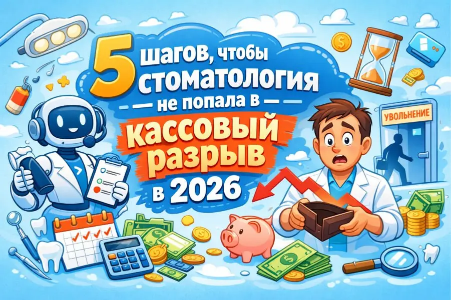 5 действий, чтобы стоматология не попала в кассовый разрыв | Сетка — социальная сеть от hh.ru