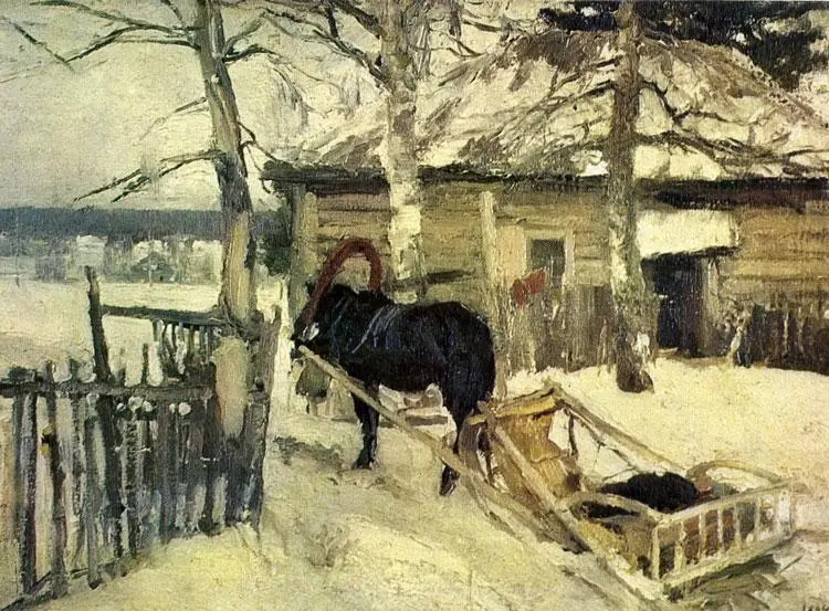 “Зимой”
К.Коровин (1894)
#картинадня
🌟 Пони Рупор – авторский взгляд
В этом посте были ссылки, но мы их удалили по правилам Сетки | Сетка — социальная сеть от hh.ru