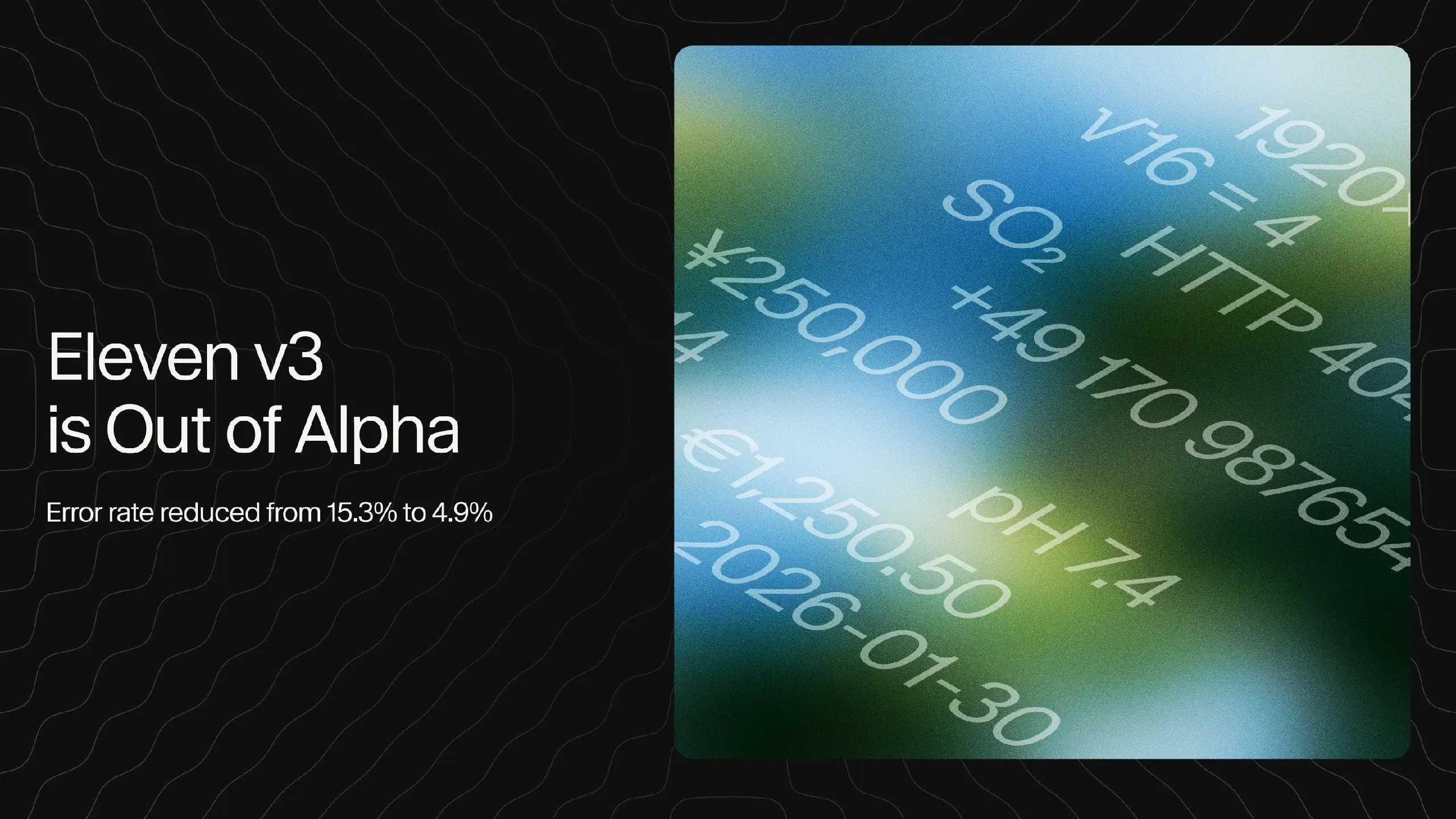 🔊 Eleven v3 стал общедоступным
Вышла стабильная версия Eleven v3 — самой продвинутой модели Text-to-Speech от ElevenLabs | Сетка — социальная сеть от hh.ru