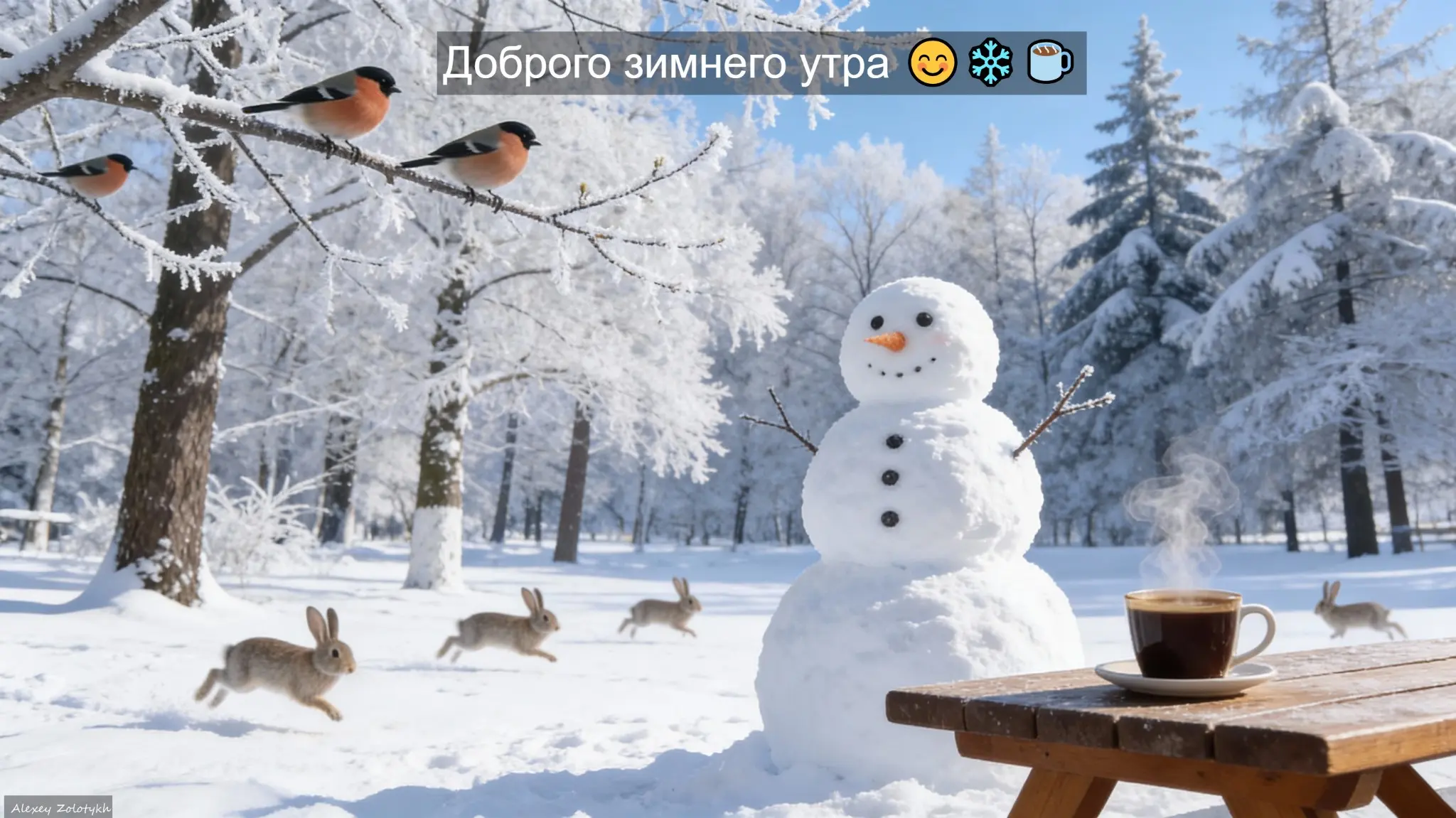 Доброго зимнего утра 😊❄️☕ | Сетка — социальная сеть от hh.ru