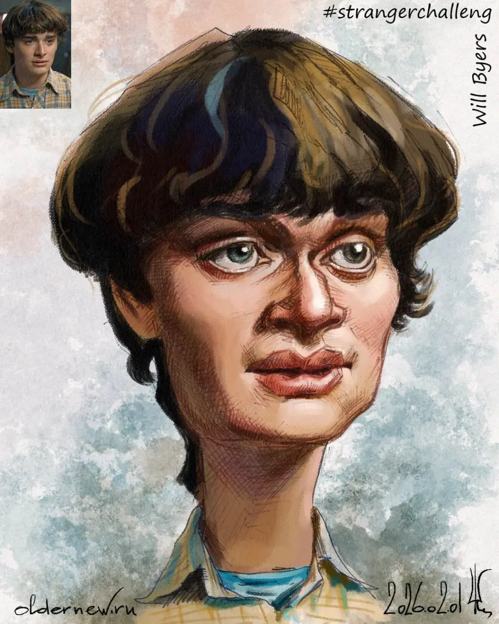 01 — Уилл Байерс (Will Byers) из вселенной "Очень странные дела"
для марафона #strangerchalleng от @butovart | Сетка — социальная сеть от hh.ru