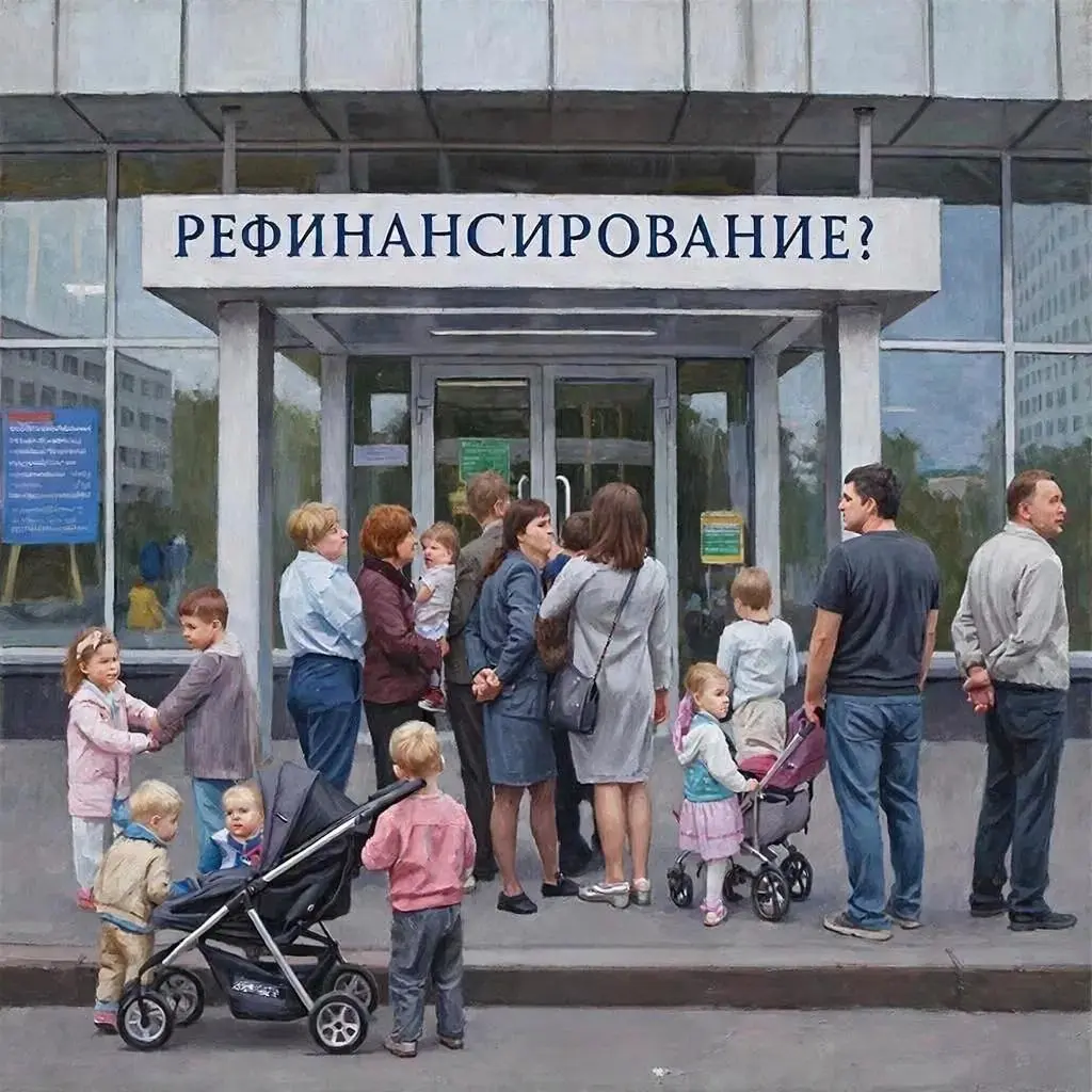 Банки молчат😶, заёмщики ждут...
.
❗️Разбираем ситуацию с рефинансированием комбо‑семейной ипотеки
.
С 1 февраля перспективы рефинансирования комбо‑семейной ипотеки остаются неясными, т.к. | Сетка — социальная сеть от hh.ru