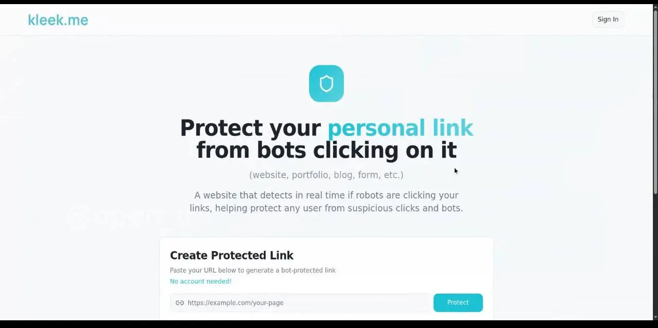 ☝🏻 https://kleek.me/
Сайт Kleek me это простой инструмент-защита от ботов и клик-фрода | Сетка — социальная сеть от hh.ru