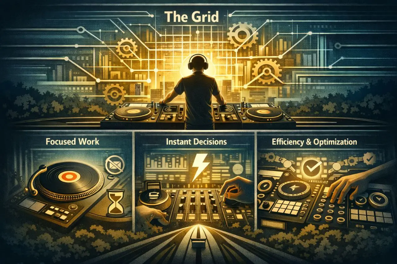 The Grid (Инфраструктура результата)
​Свобода — это не отсутствие правил. Это наличие безупречной системы | Сетка — социальная сеть от hh.ru