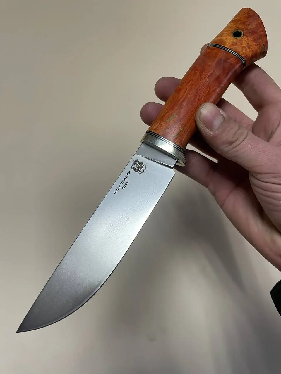 В продаже нож из порошковой нержавеющей стали Elmax
Твердость:61HRC
Рукоять:стабилизированная карельская берёза
Ножны из кожи
Стоимость:12900₽ (без учета доставки)
Для оформления заказа ПИШИТЕ СЮДА!
В... | Сетка — социальная сеть от hh.ru