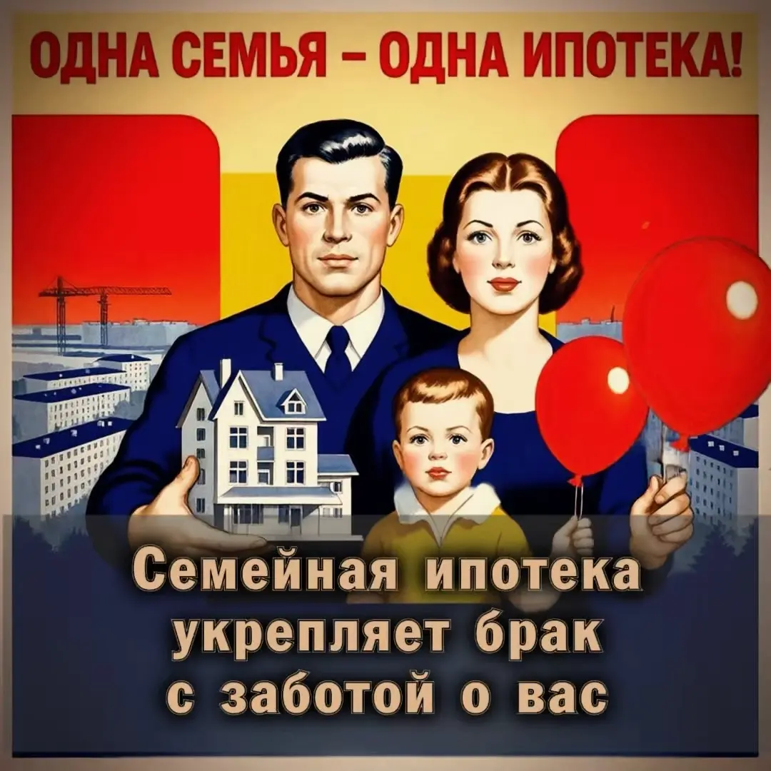 ⚠️ Семейная ипотека укрепляет брак. Новые условия с 1 февраля 2026 год
Хорошая новость – ставка по семейной ипотеке (6%) и требования к заёмщикам пока НЕ изменились | Сетка — социальная сеть от hh.ru