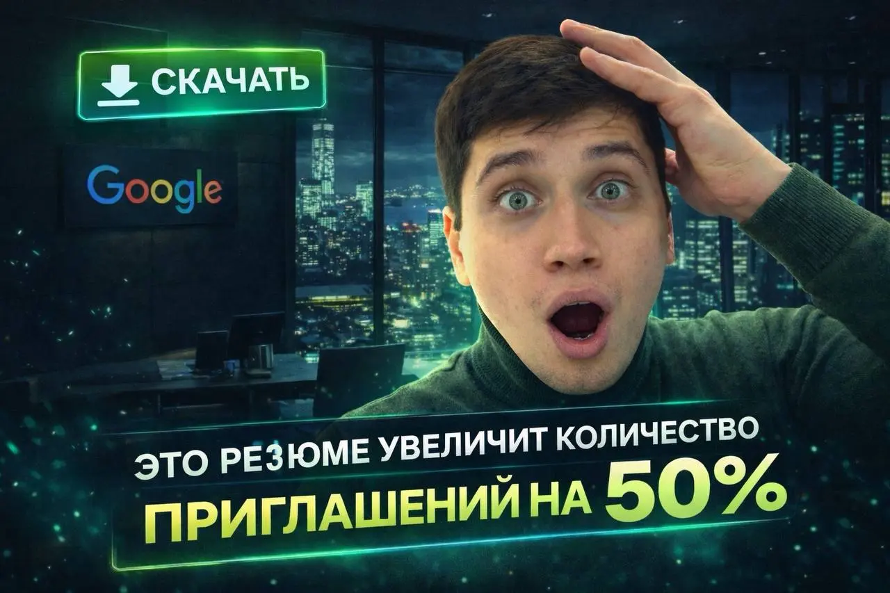🔍 Как устроиться на работу в Google
В прошлом посте я уже писал про эффективное резюме
Пост собрал 19 реакций, 5 человек обратились за исходником и консультацией по подготовке резюме
Мой опыт работы р... | Сетка — социальная сеть от hh.ru
