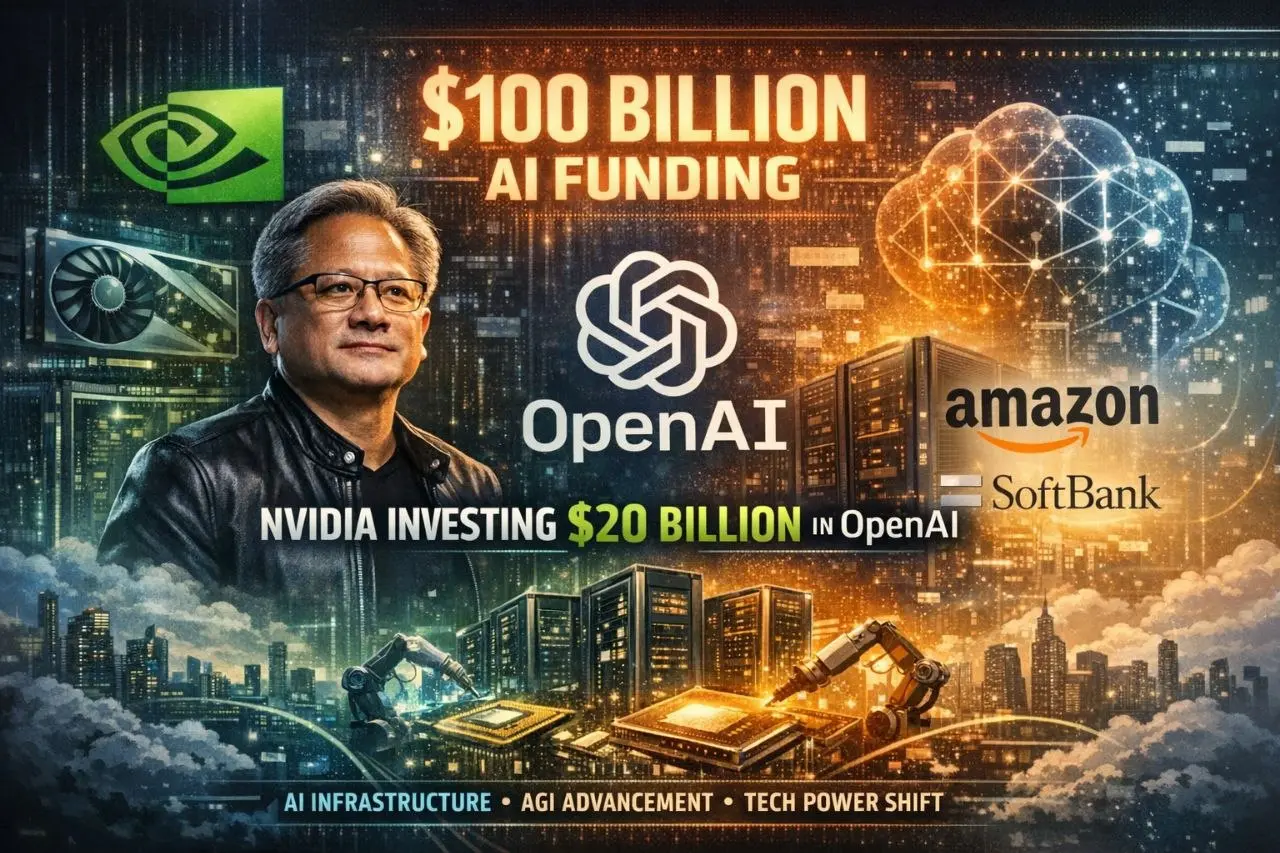 Компания Nvidia Corp. близка к заключению сделки по инвестированию 20 миллиардов долларов в OpenAI в рамках последнего раунда финансирования | Сетка — социальная сеть от hh.ru
