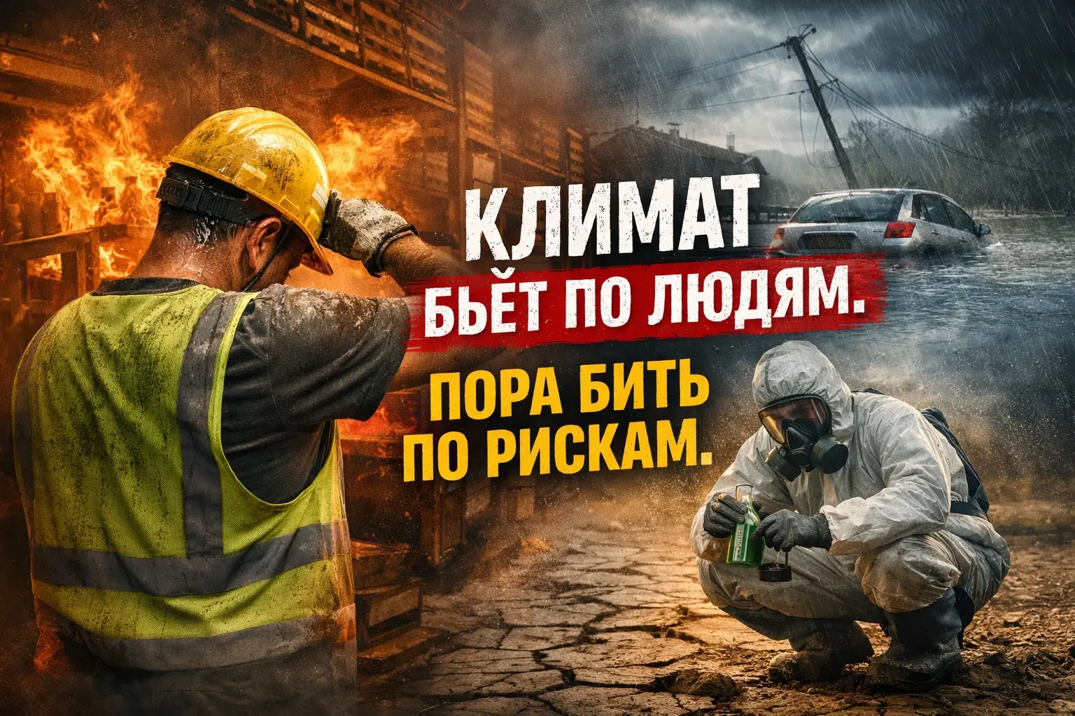 Из мира ISO: Климат бьет по людям. Пора бить по рискам | Сетка — социальная сеть от hh.ru