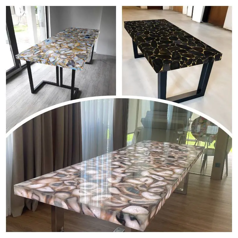 Агат — это тот самый камень, который заходит в интерьер и сразу говорит:
«Я тут главный. Остальные — фон».
Если в проекте появляется агат, можно смело убирать половину декора. Он всё сделает сам | Сетка — социальная сеть от hh.ru