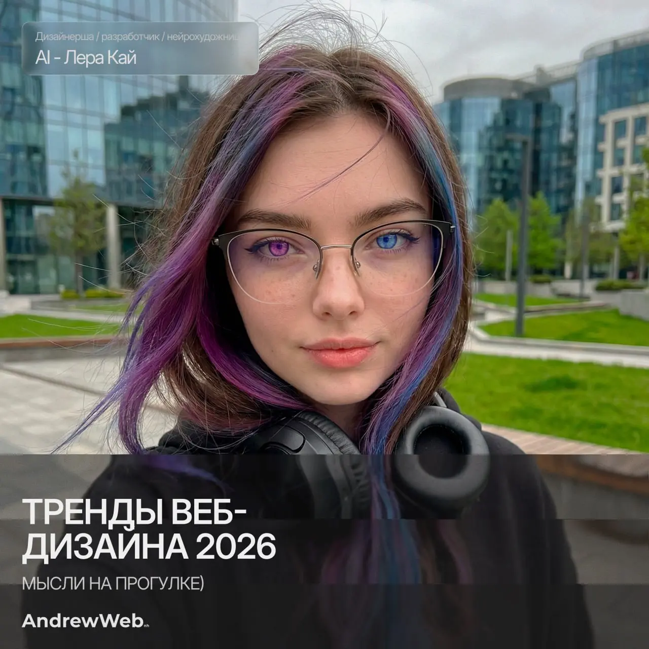 Тренды веб-дизайна 2026 (Мысли на прогулке)
Вышла потрогать траву и разгрузить процессор после жесткого ресерча. 🌱📱
Шла и думала: как же быстро летит время | Сетка — социальная сеть от hh.ru