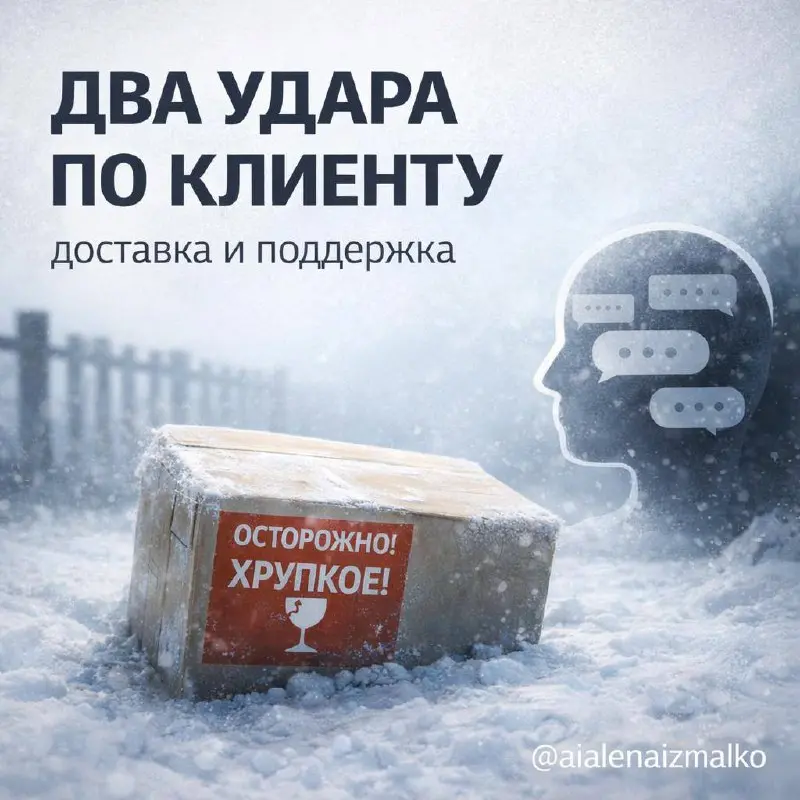 Клиенту можно нанести два удара. Первый доставкой. Второй поддержкой.
Недавняя ситуация с заказом напомнила простую вещь: бизнес чаще теряет клиентов не из-за продукта, а из-за разрывов в процессах | Сетка — социальная сеть от hh.ru