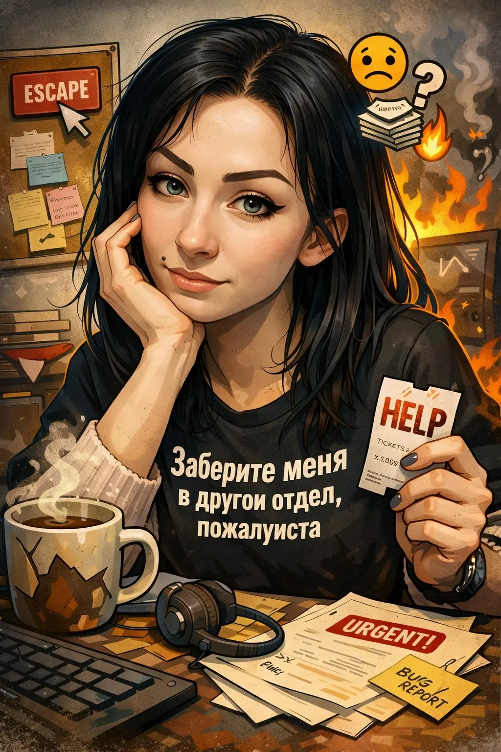 «Мое первое выгорание. Или как меня спасла вторая работа» | Сетка — социальная сеть от hh.ru