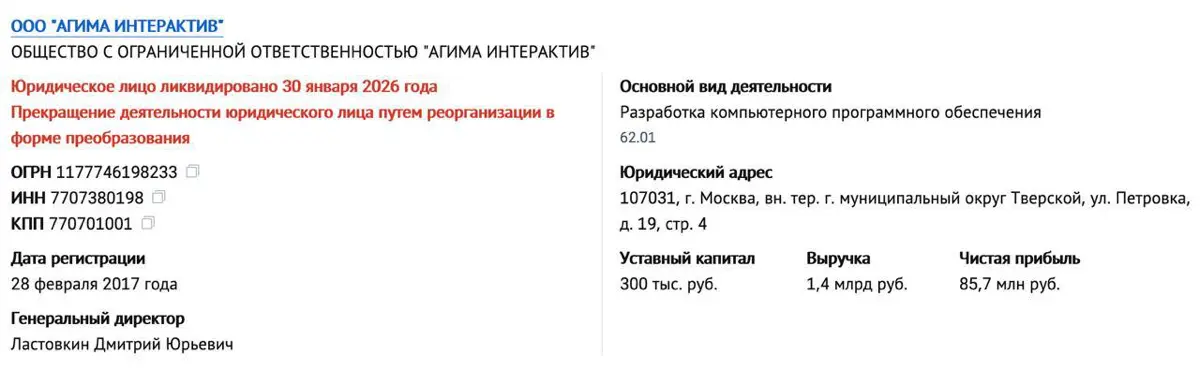AGIMA закрылось | Сетка — социальная сеть от hh.ru