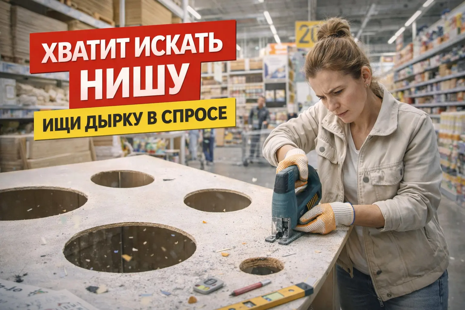 Хочешь денег — перестань искать “нишу”, ищи дырку в спросе | Сетка — социальная сеть от hh.ru