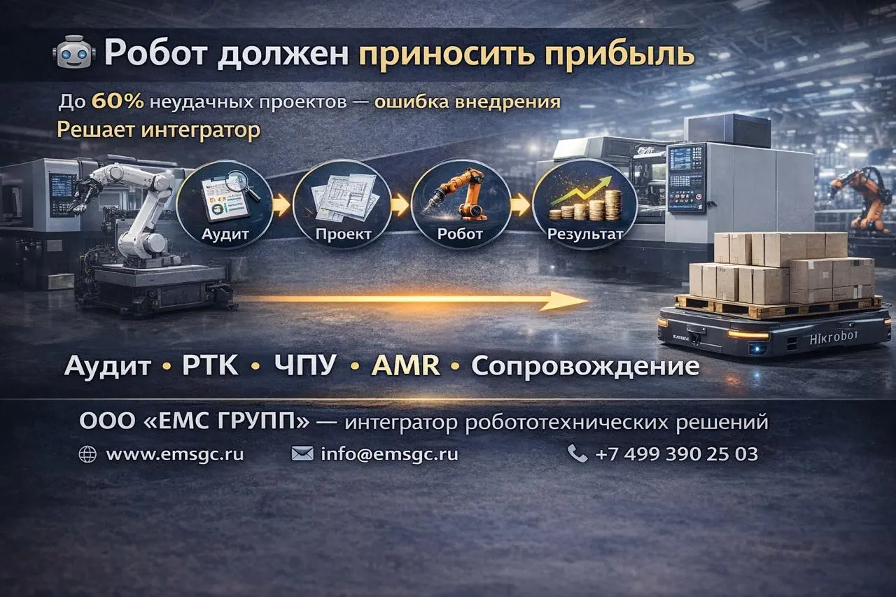 "Робот ради робота" или реальная окупаемость? 🔧
Ключ к успеху — не просто купить железо, а правильно его внедрить | Сетка — социальная сеть от hh.ru