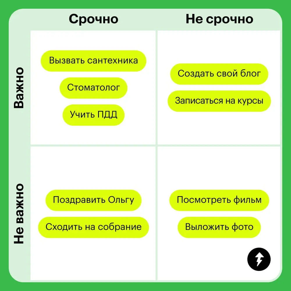 🌿 Тесто, а что ты делаешь?
💻 Я управляю временем.
🌿 Ты же просто сидишь за работой.
💻 Да.
➡️ Еще больше техник для управления днем, неделей, годом, вечностью — здесь.
#тайм | Сетка — социальная сеть от hh.ru