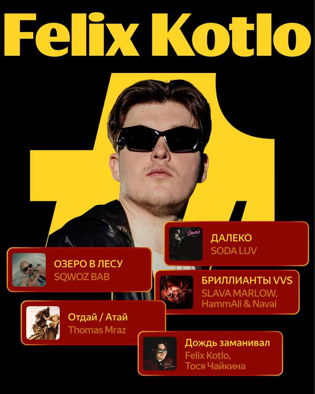 🎧 #digest — Яндекс Музыка запустила плейлисты Prod. by
В Яндекс Музыке появились новые редакционные плейлисты Prod. by, собранные вокруг конкретных саундпродюсеров | Сетка — социальная сеть от hh.ru