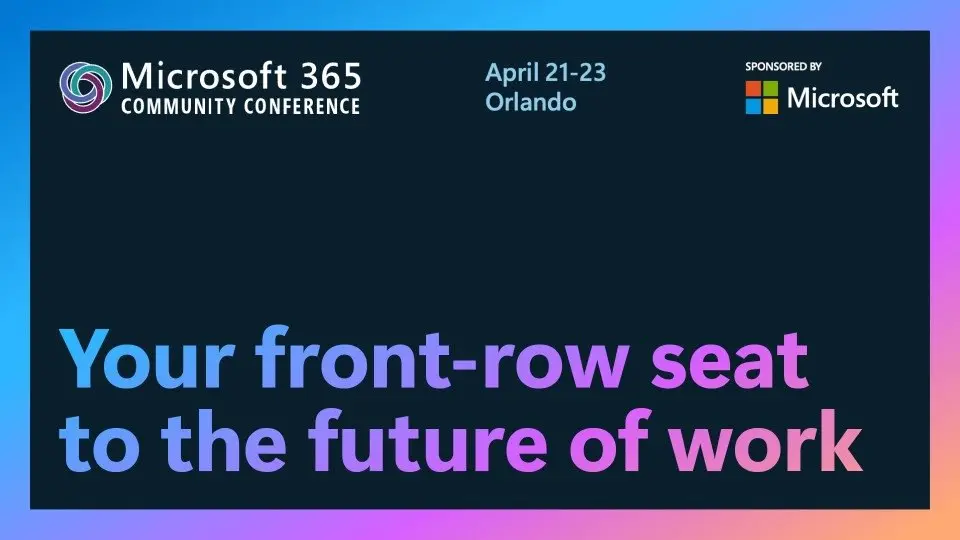 📅 M365 Community Conference 2026: дата и детали
Конференция Microsoft 365 Community возвращается в 2026 году | Сетка — социальная сеть от hh.ru