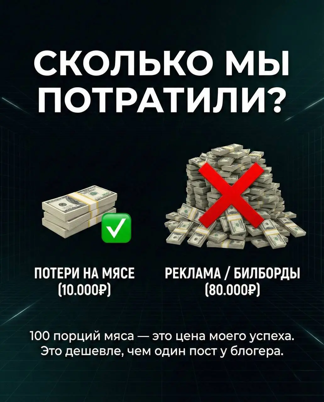 ИНФОПОВОД, КОТОРЫЙ РАБОТАЕТ
То, что вы увидели в слайдах 👆 это лишь один винтик в системе. Это пример того, как знание психологии приносит больше результата, чем вложения в таргет | Сетка — социальная сеть от hh.ru