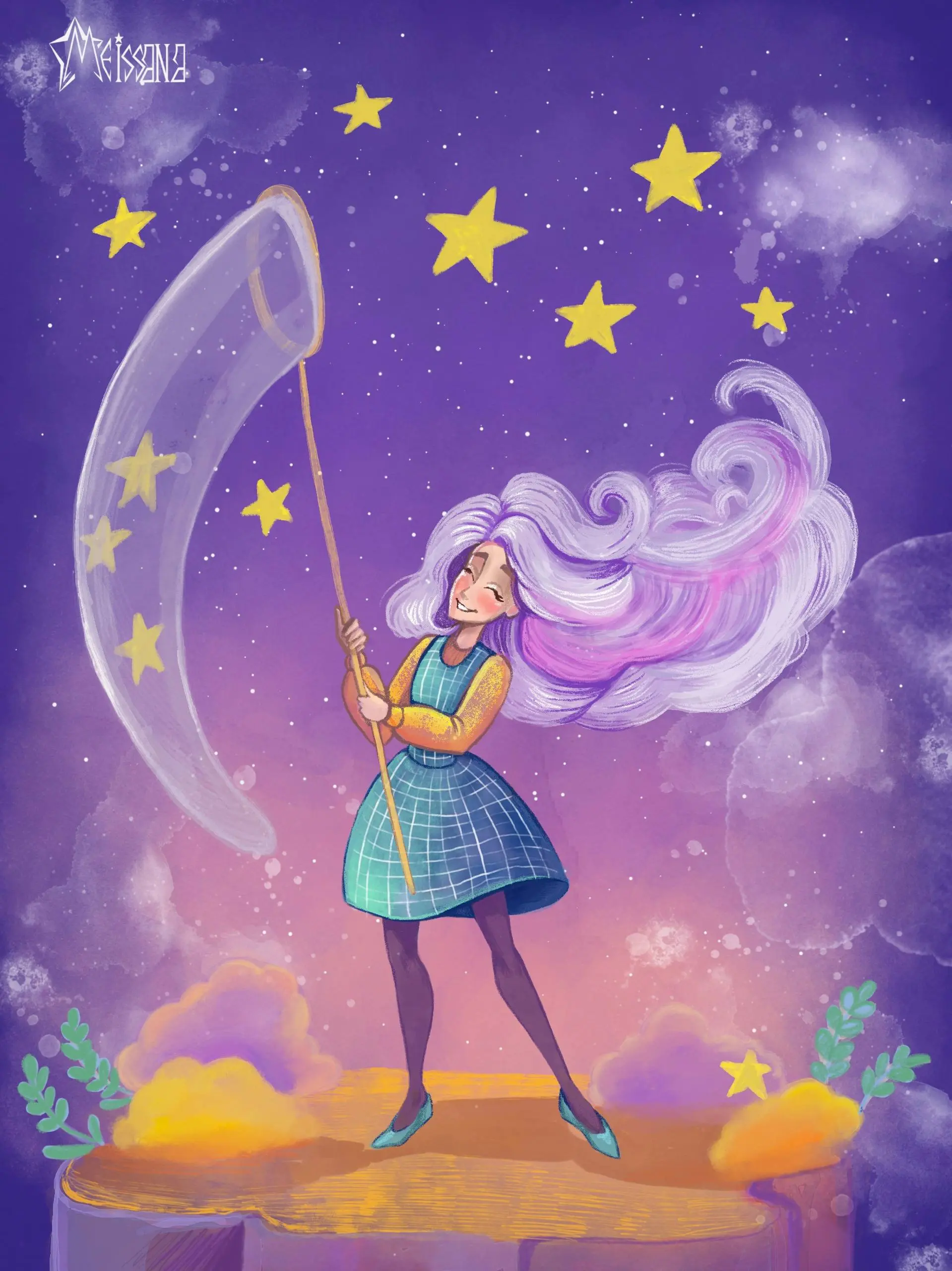 DTIYS by TakiArt — completed! ✨
Представляю свою интерпретацию работы от @takiart!
В этом арте я практиковала важный для себя принцип: заканчивать, когда чувствуешь, что всё сказала, а не когда вымучи... | Сетка — социальная сеть от hh.ru