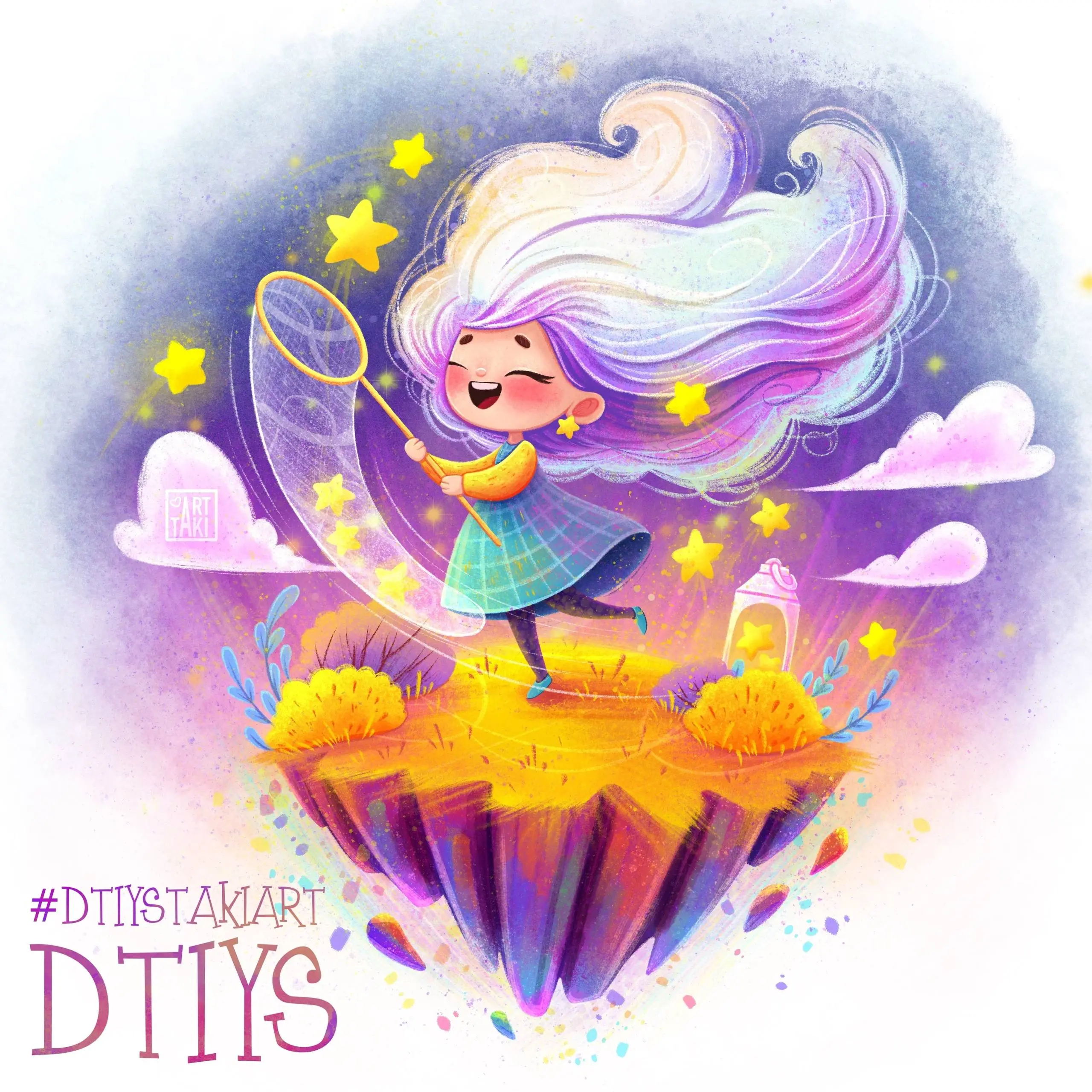 DTIYS by TakiArt — completed! ✨
Представляю свою интерпретацию работы от @takiart!
В этом арте я практиковала важный для себя принцип: заканчивать, когда чувствуешь, что всё сказала, а не когда вымучи... | Сетка — социальная сеть от hh.ru
