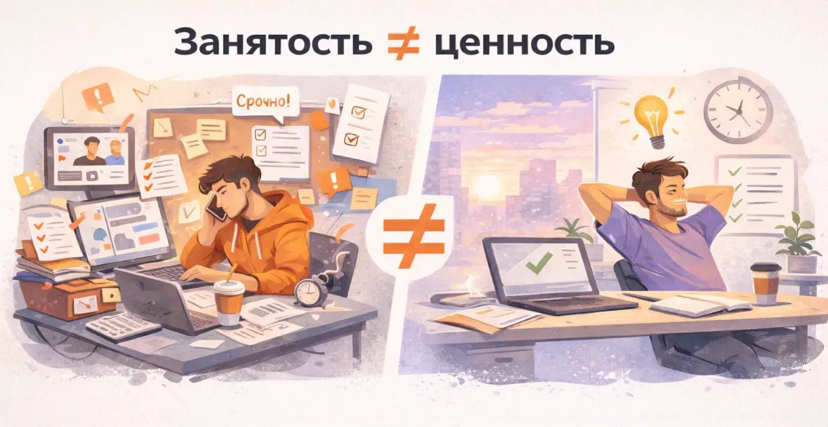 «Занятость ≠ ценность» | Сетка — социальная сеть от hh.ru