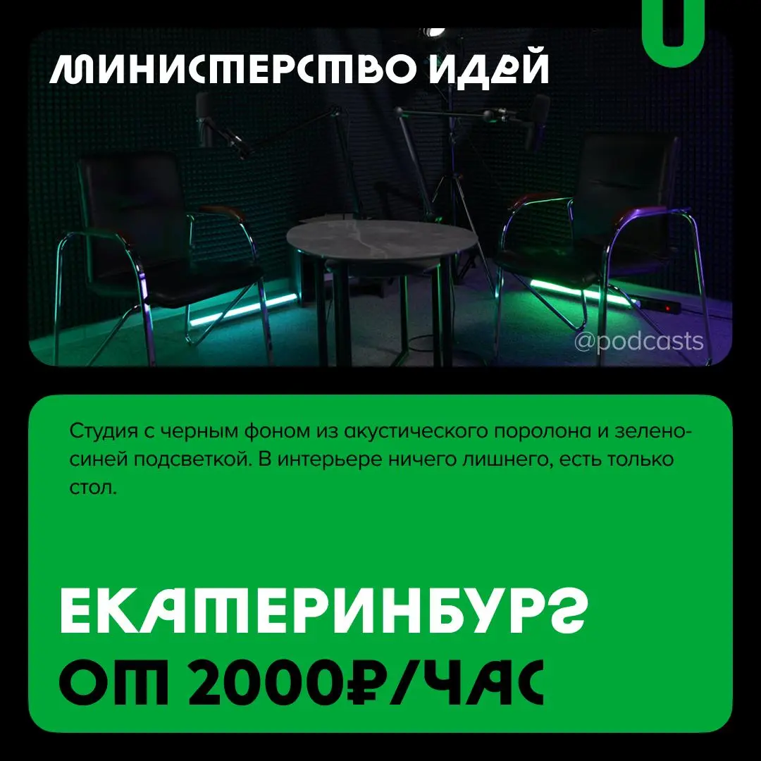 📹 Минималистичные подкаст-студии
Вместе с нашими друзьями из @podcastbery вводим новую рубрику #записано, в которой будем собирать подкаст-студии по разным параметрам | Сетка — социальная сеть от hh.ru