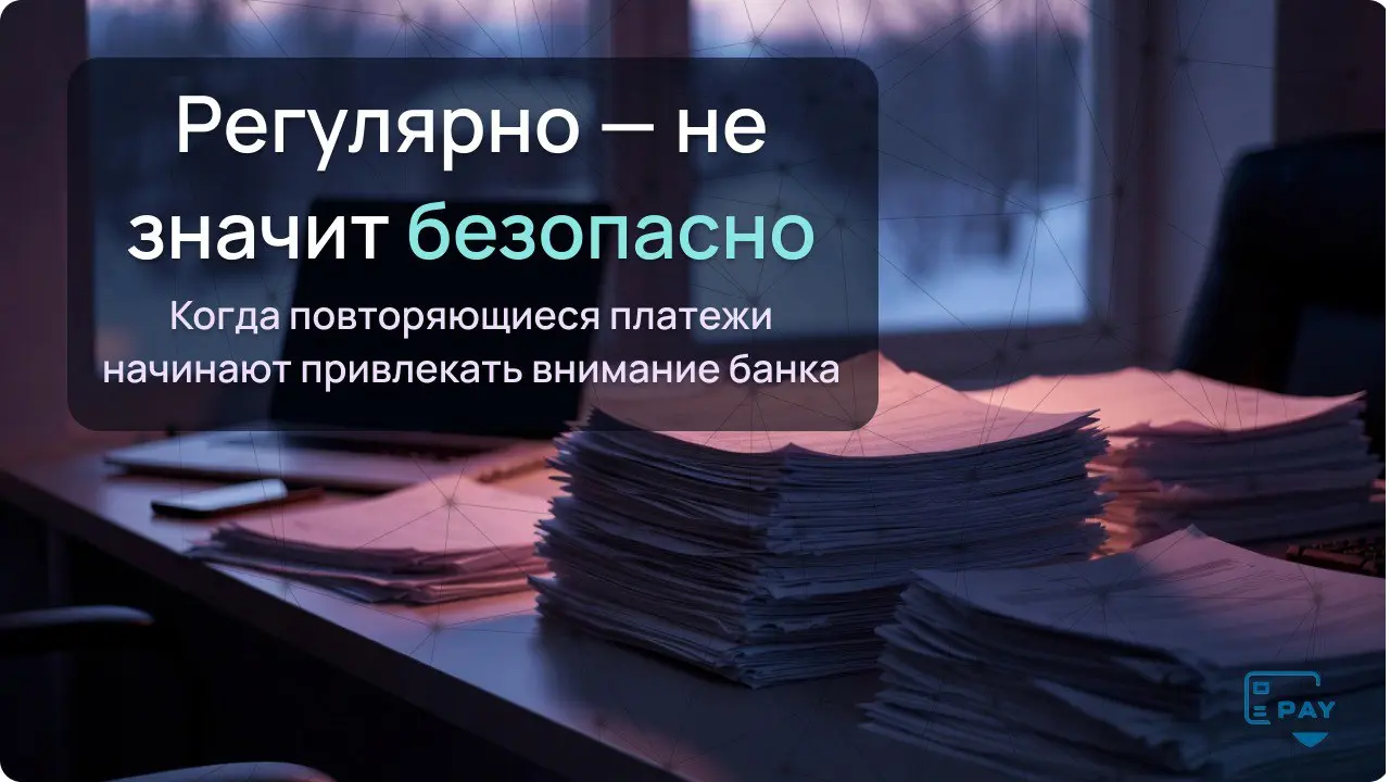Регулярные выплаты за услуги за рубеж: когда начинаются вопросы у банков
Есть распространённое заблуждение:
если платежи регулярные, по договору и «ничего не меняется», значит, для банков они безопасн... | Сетка — социальная сеть от hh.ru