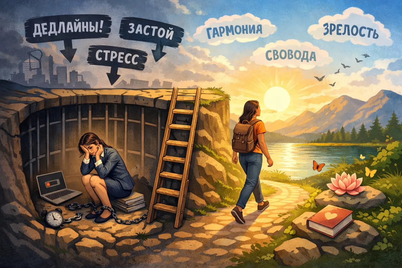 🧭 Как выйти из карьерных ловушек: путь к эмоциональной зрелости в профессии
Эмоциональная незрелость редко осознаётся как проблема | Сетка — социальная сеть от hh.ru