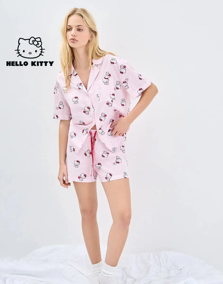 Hello Kitty снова в строю: Gloria Jeans выпустила коллекцию к 14 февраля, с сердечками и кошками.
Есть пижамы для девушек и девочек, подвески, серьги, нашивки, футболки, заколки | Сетка — социальная сеть от hh.ru