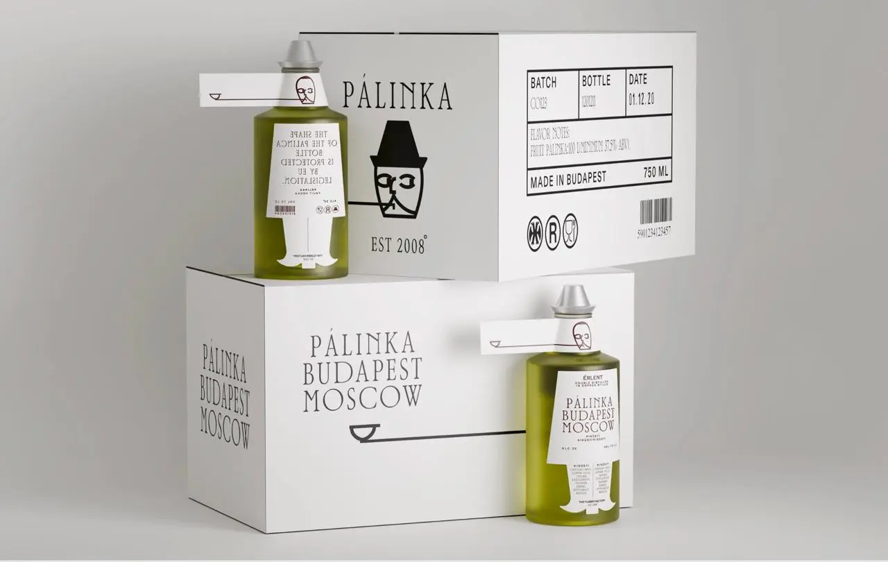 Палинка, а не палёнка
Редкий и приятный случай, когда работа русского дизайнера разлетается по зарубежным площадкам. Насколько я понимаю, это проект студентки HSE | Сетка — социальная сеть от hh.ru