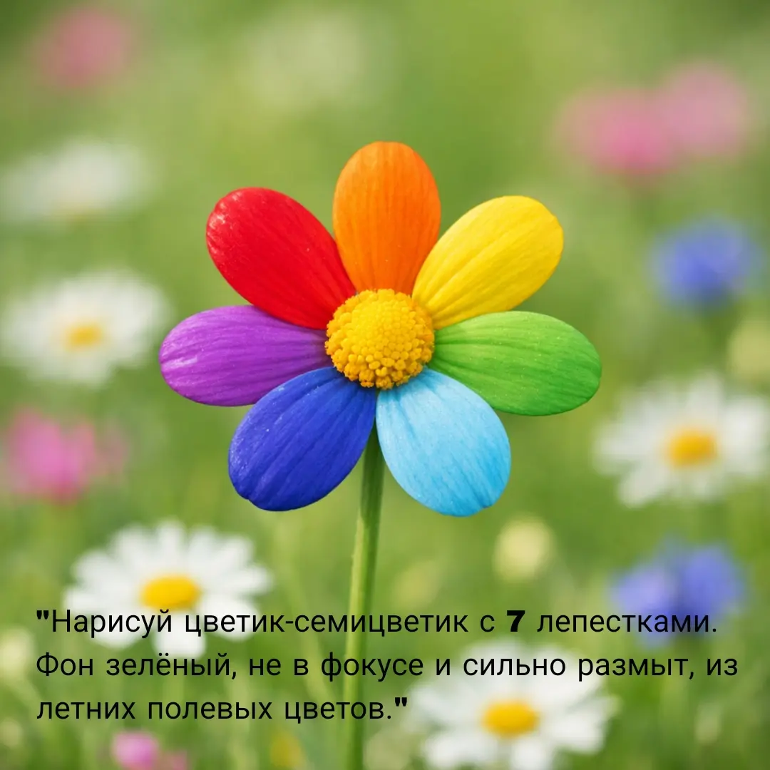 Цветик-семицветик, или Самая страшная галлюцинация ChatGPT | Сетка — социальная сеть от hh.ru