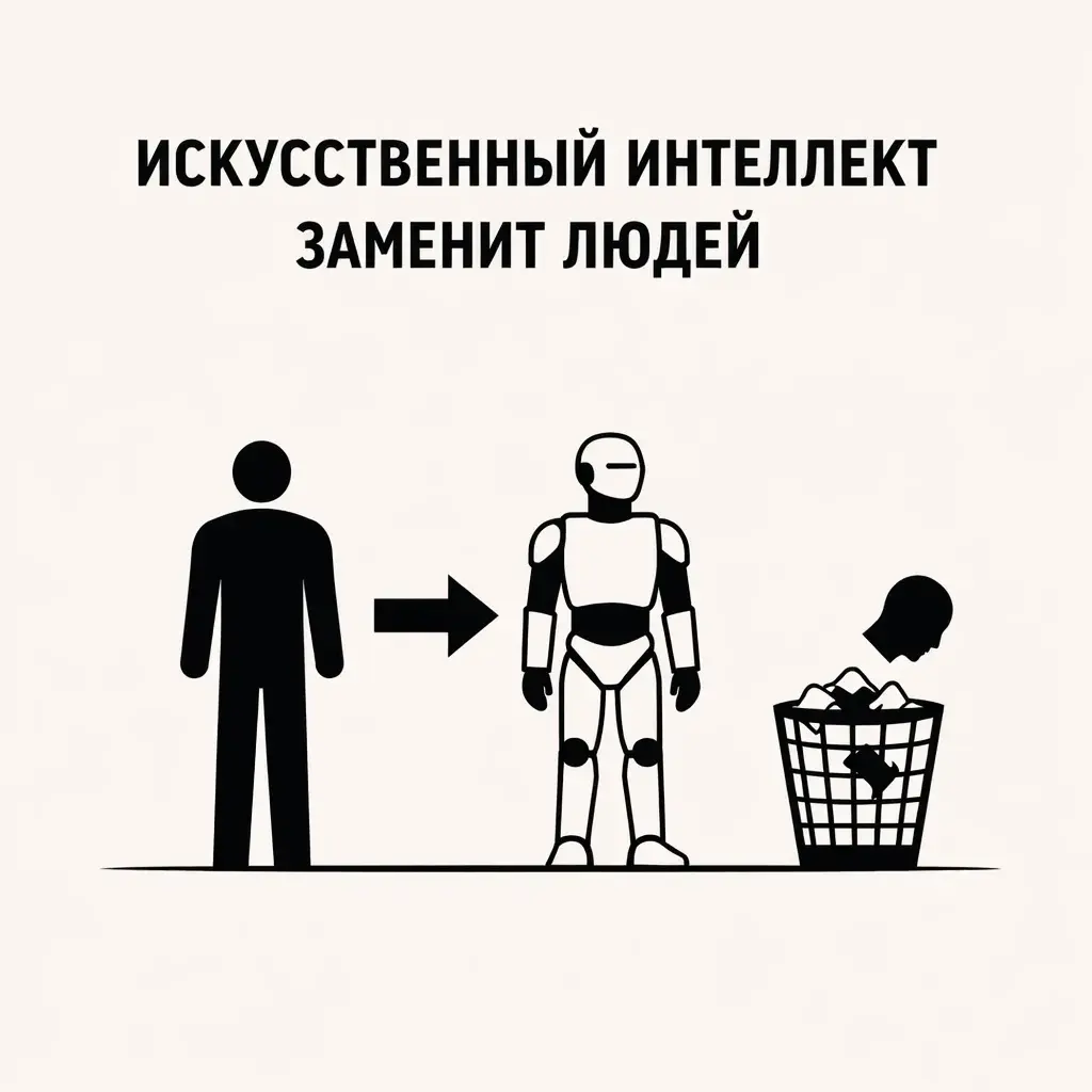 ИИ «полностью заменит человека» | Сетка — социальная сеть от hh.ru