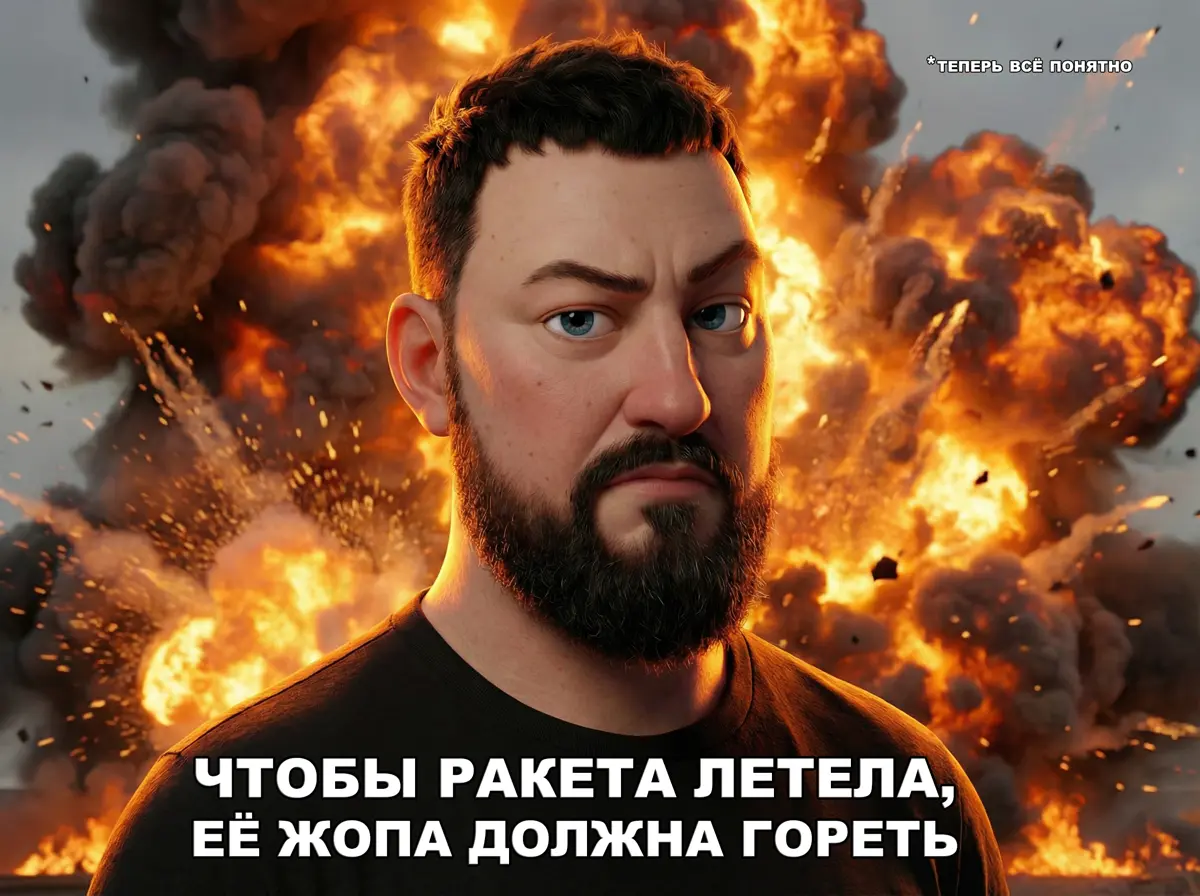 Жопа горит — ракета летит 🚀 | Сетка — социальная сеть от hh.ru