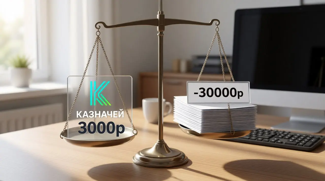 3000 рублей против 30 000 штрафа. Считаем выгоду.
Многие думают: «Зачем мне платить за сервис, я и в уме посчитаю».❓
Давай прикинем💡:
1. Забыл про налоги и получил штраф — от 5 000 ₽.
2 | Сетка — социальная сеть от hh.ru