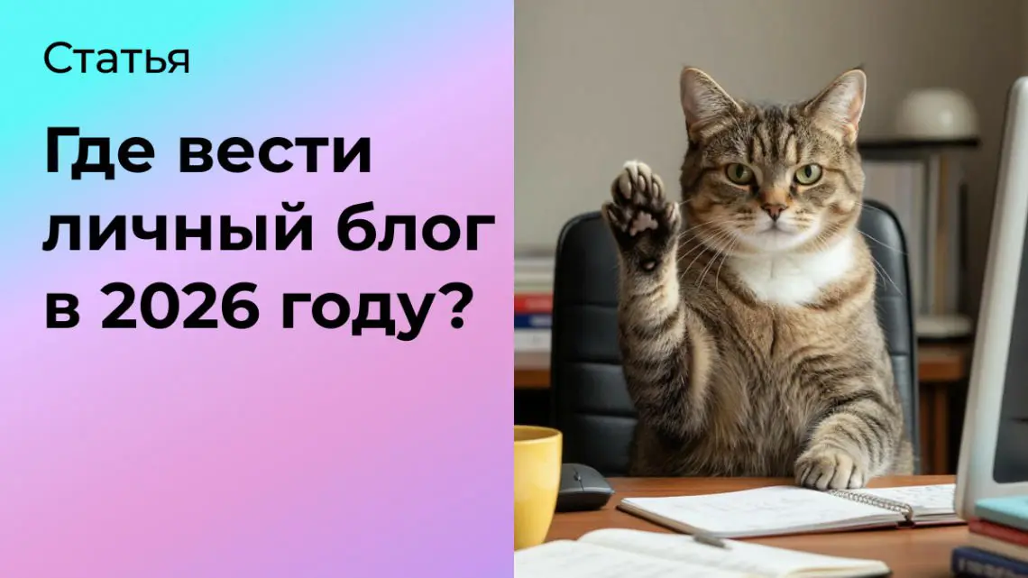 Где вести личный блог в 2026 году | Сетка — социальная сеть от hh.ru
