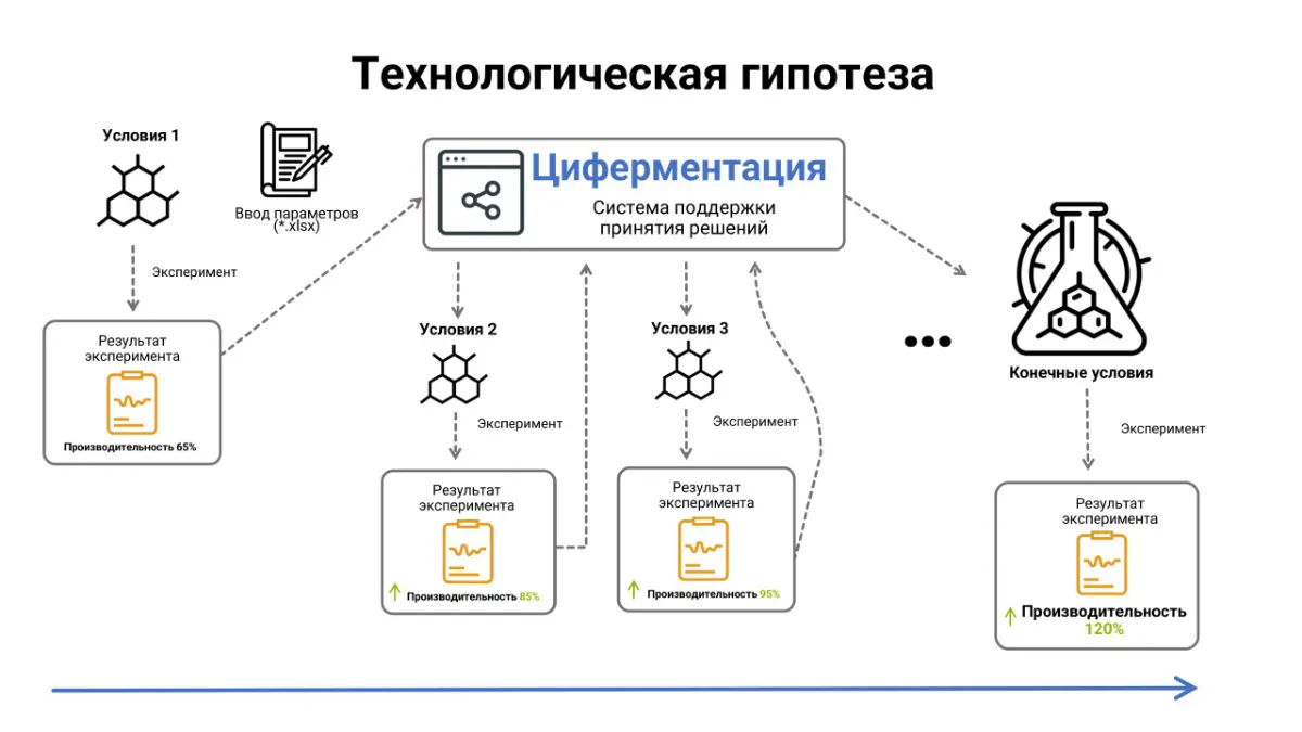 🚀 О проекте “Циферментация”  (цифровой двойник биореактора) | Сетка — социальная сеть от hh.ru