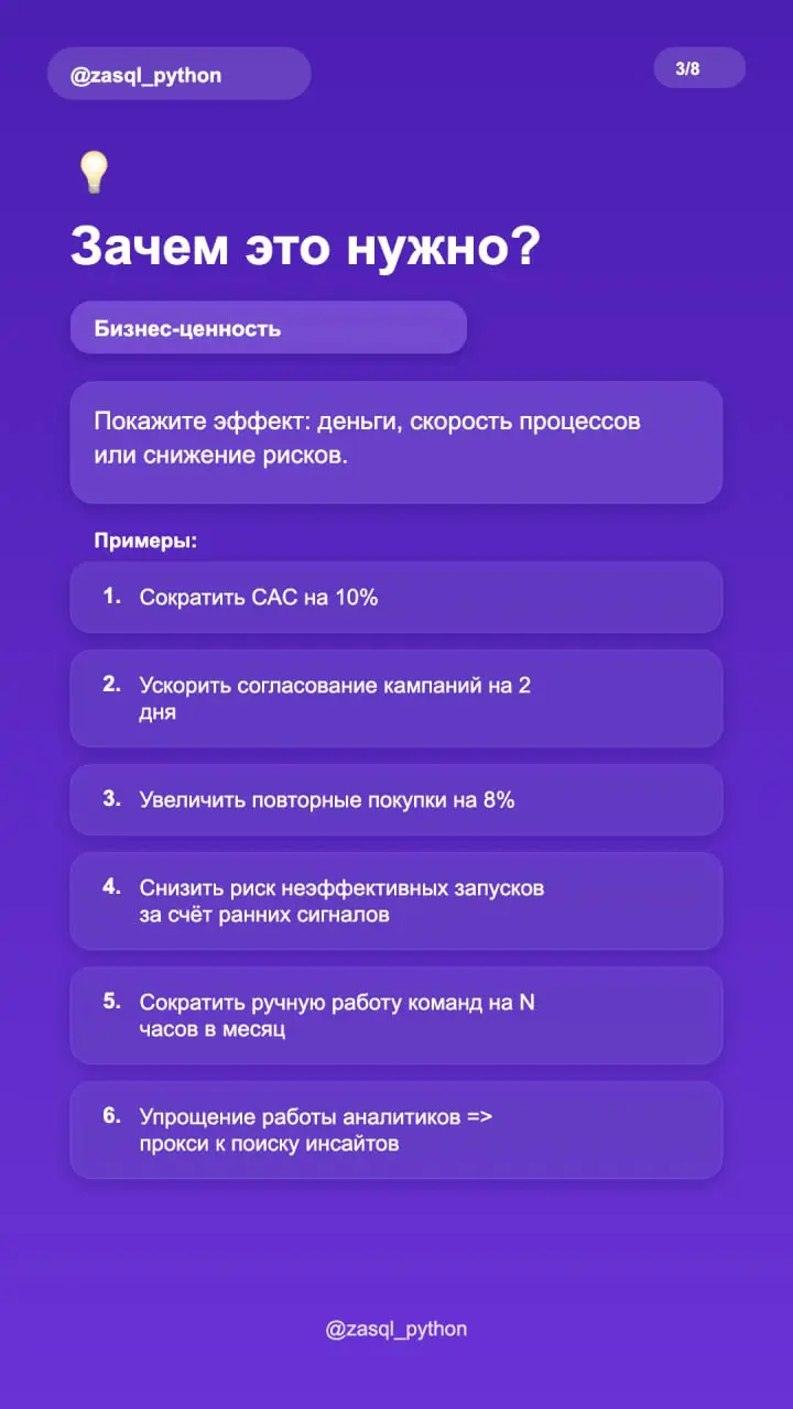 👍 Чек-лист аналитика: какие вопросы задать к задаче
Что важно понять до того, как браться за решение практически любой аналитической задачи | Сетка — социальная сеть от hh.ru