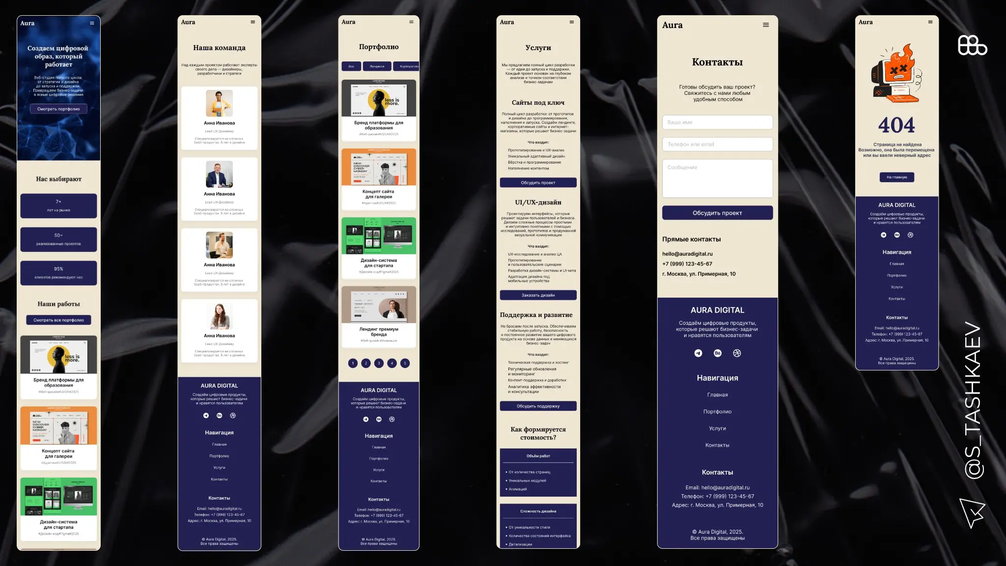 Сайт для веб студии | Сетка — социальная сеть от hh.ru